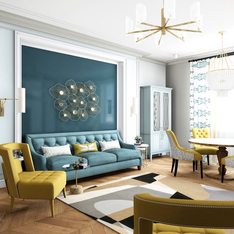 Цвет настроения желтый